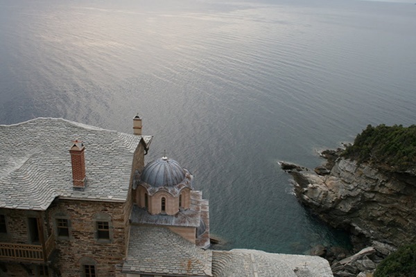 Mount Athos, view of a Holy Cell